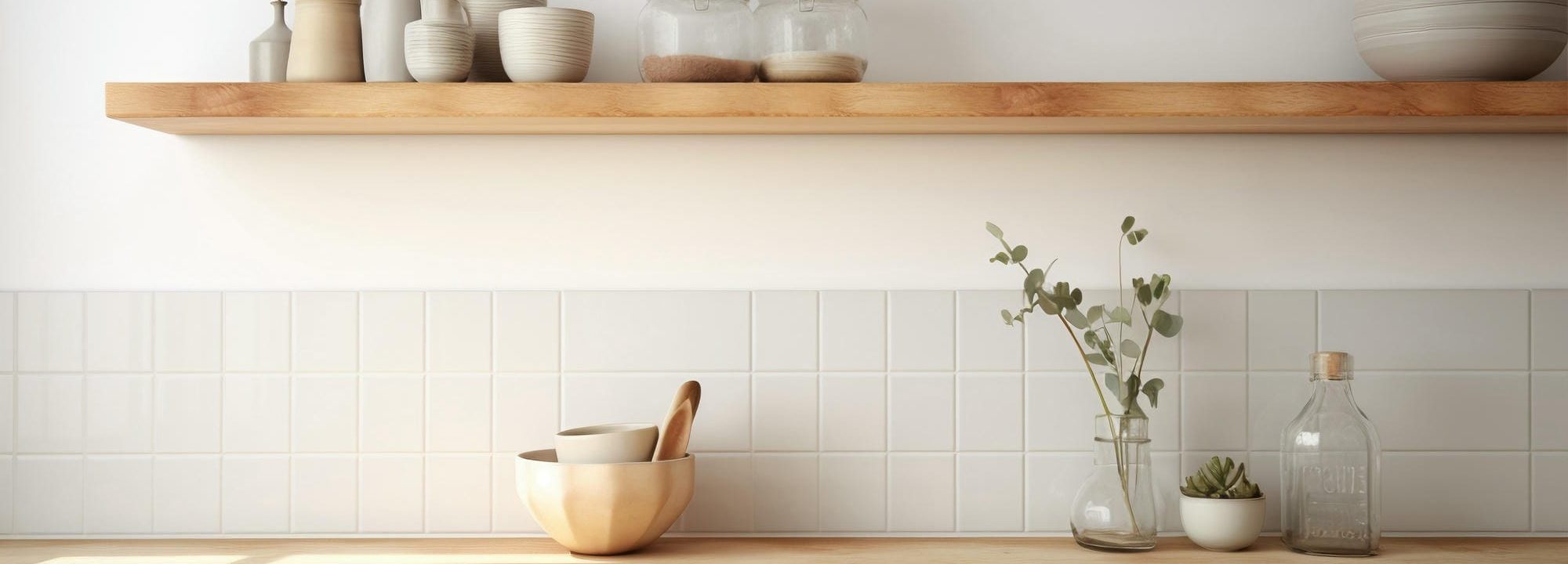 Crédence de cuisine moderne et personnalisée